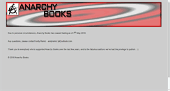 Desktop Screenshot of anarchy-books.com